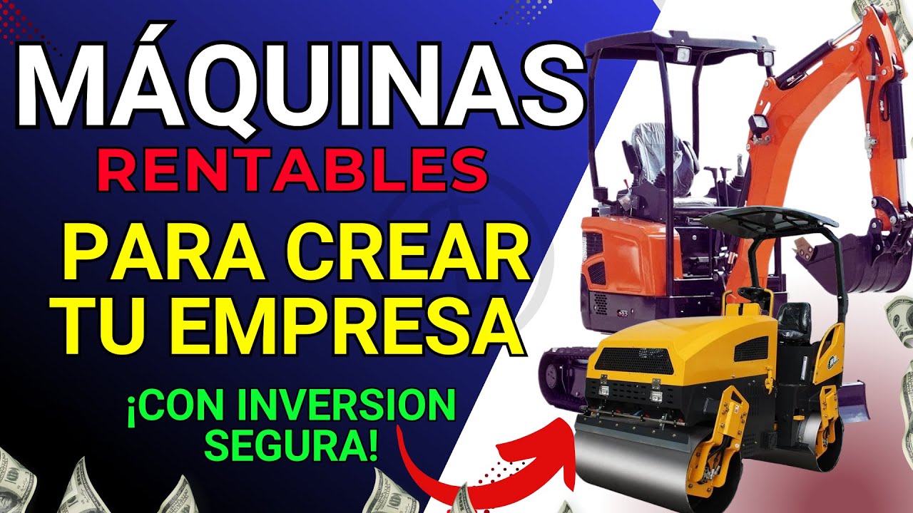 Renta mensual de maquinaria para construcción