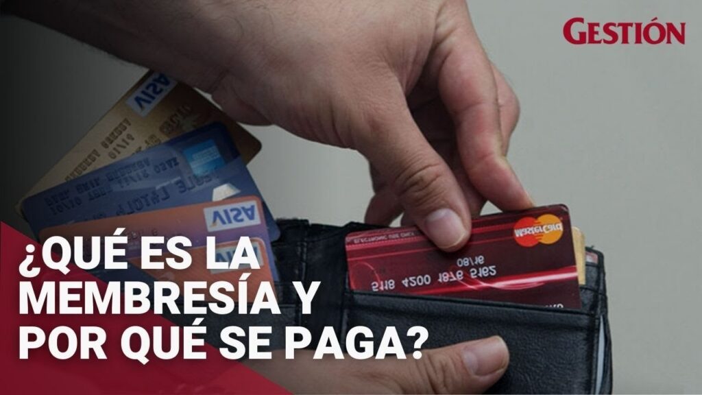 Tarjetas de crédito con membresía anual