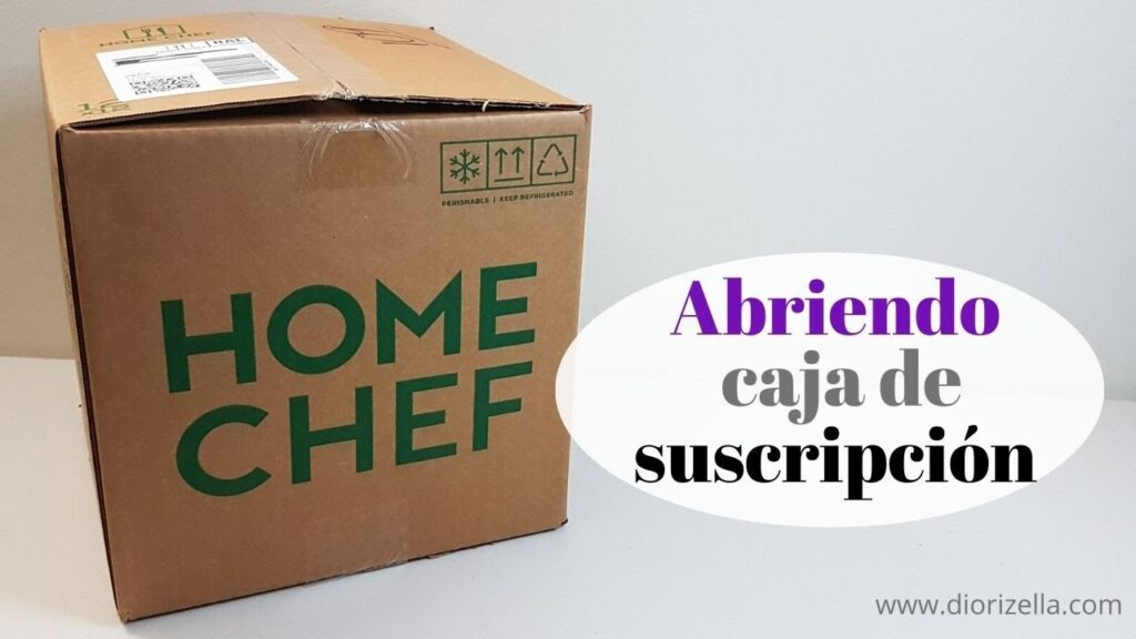Suscripción a kits de cocina con ingredientes incluidos